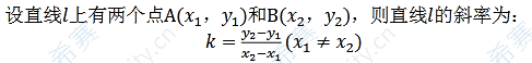 MPAcc考研数学过两点的直线斜率公式.png