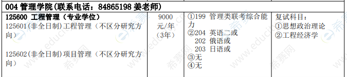 2021年哈尔滨商业大学MEM非全日制招生目录.png