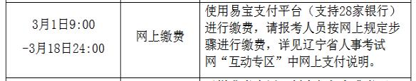 2019年辽宁监理工程师考试缴费时间