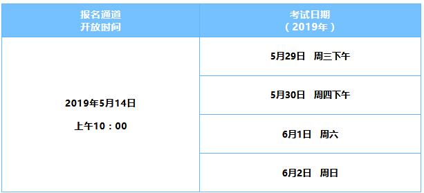 广东2019年5月普通话水平测试时间